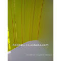 cortina de PVC transparente contra insectos con acanalado